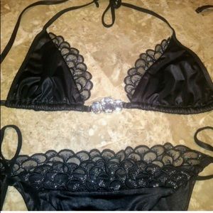 Beach Bunny Swim - Beach Bunny sexy black bikini Beach Bunny Swim - Beach Bunny sexy black bikini
